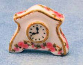 Ceramic Rose Clock