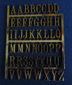 Gold Letters - Large