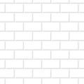 Embossed White Metro Tiling 